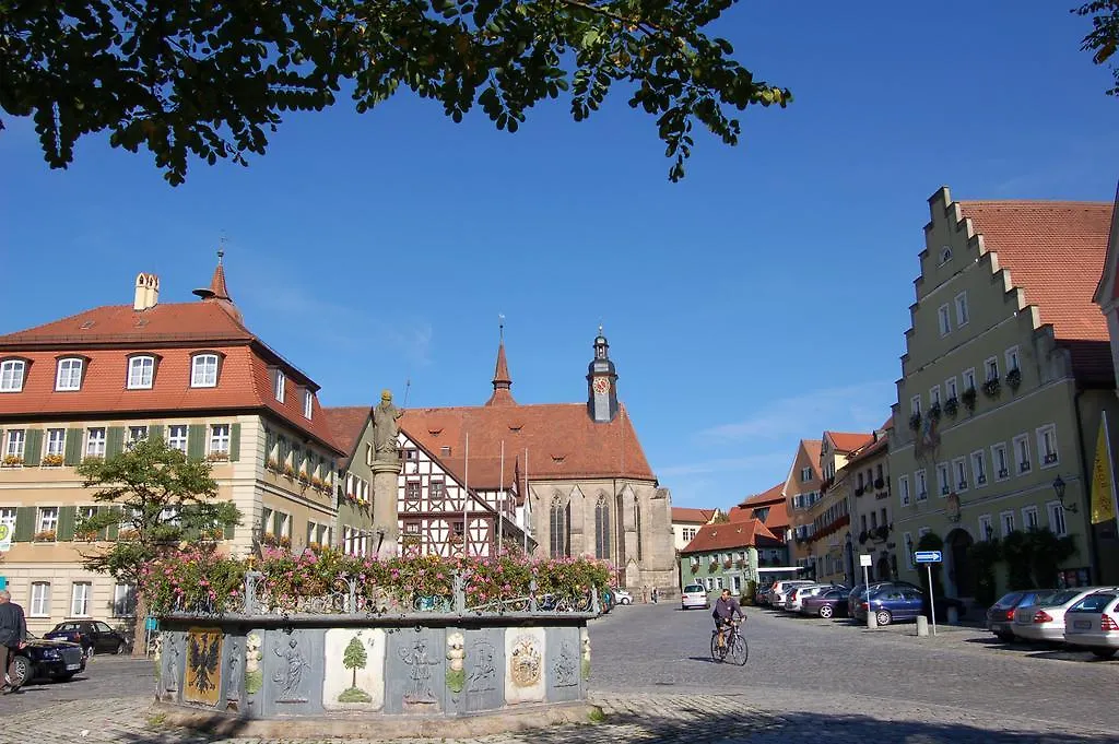 ** Guest house Pension Zum Grunen Wald Hotel Feuchtwangen Germany